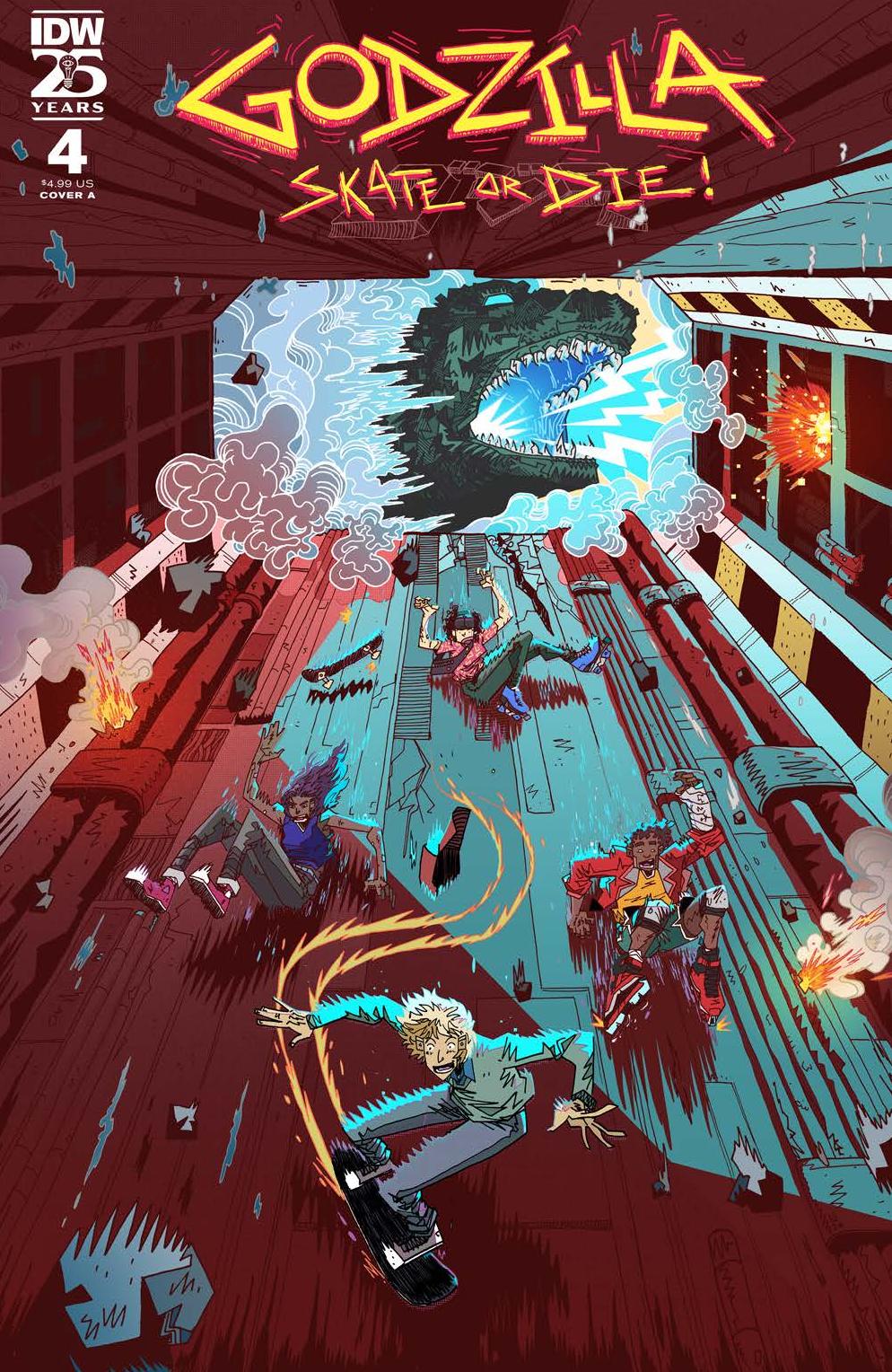 Godzilla: Skate or Die #4