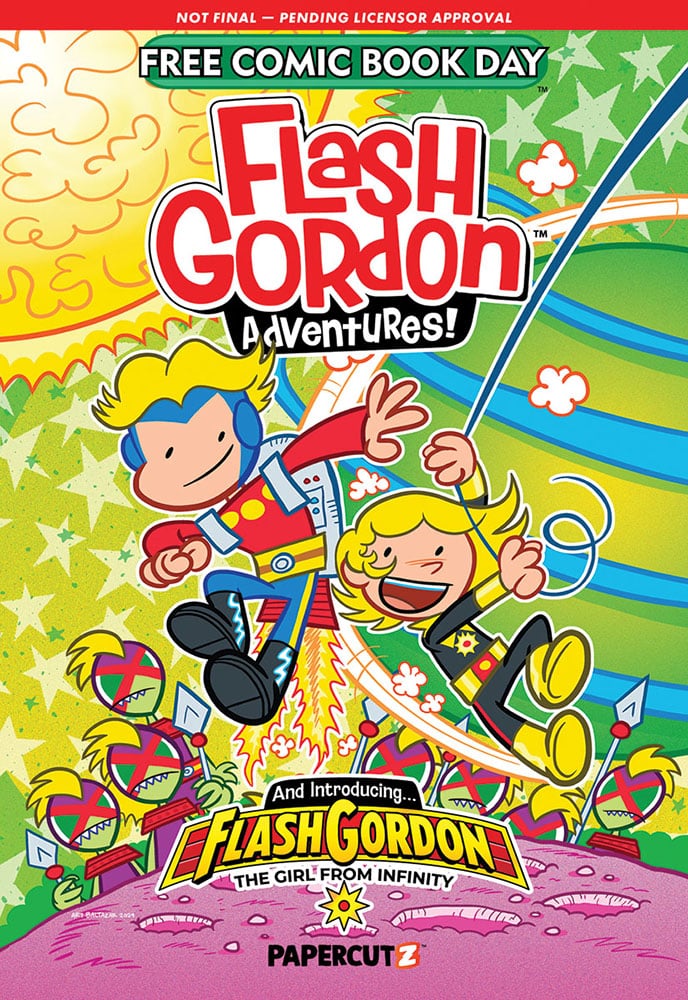 Papercutz | FLASH GORDON & THE GIRL FROM INFINITY ADVENTURES