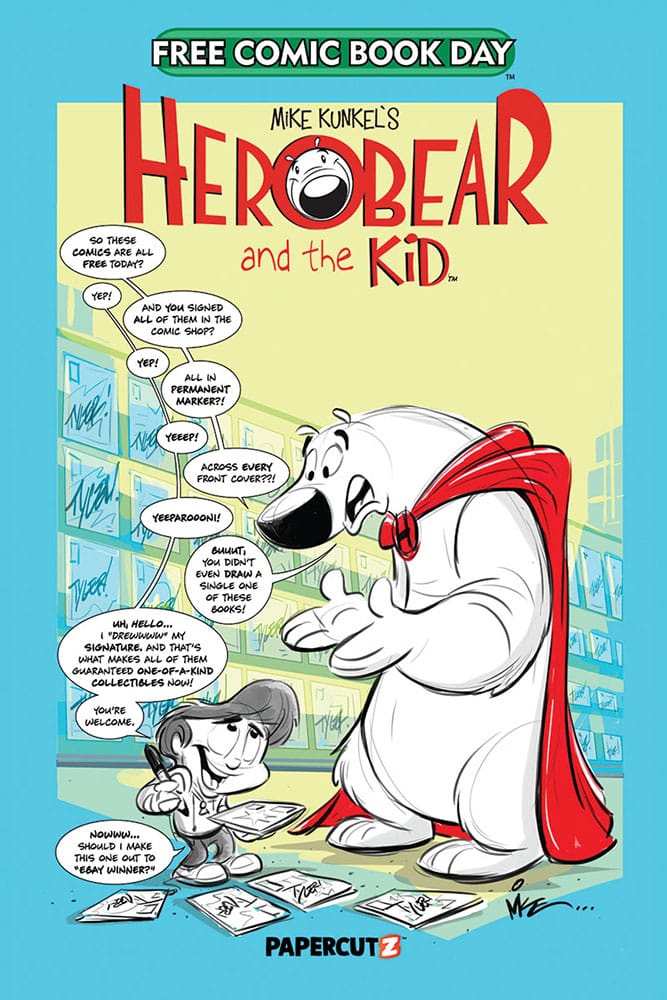 Papercutz | HEROBEAR AND THE KID