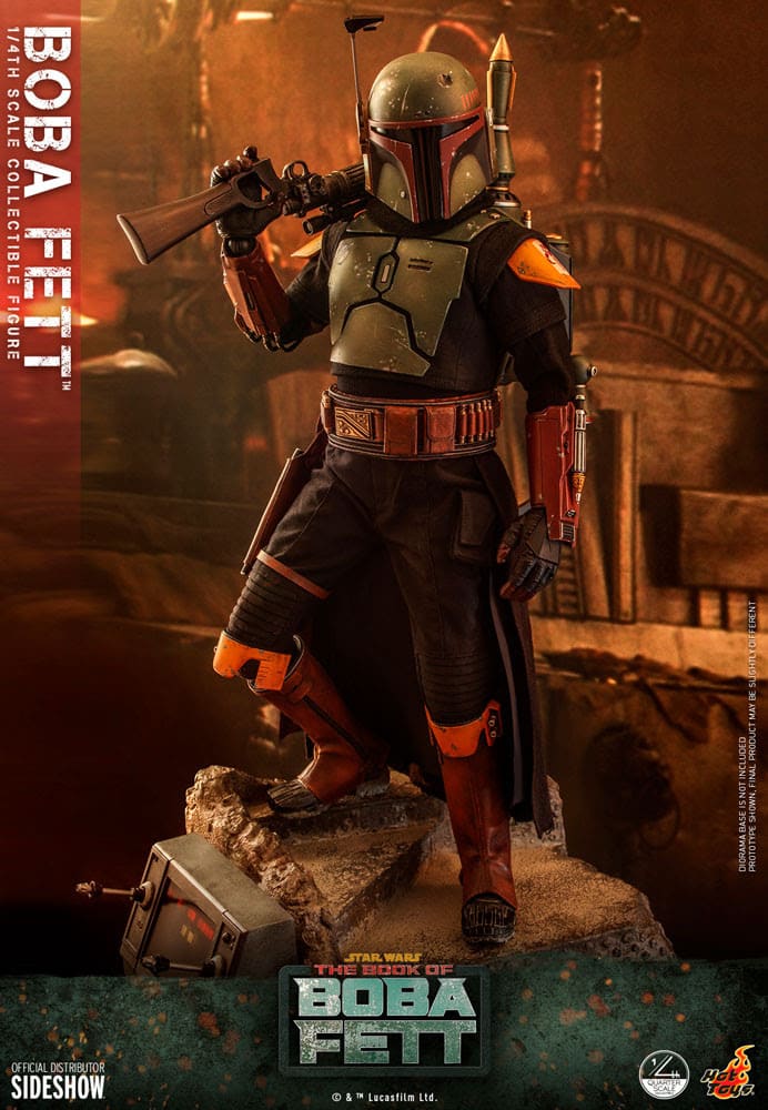 Hot Toys Boba Fett 1/4 Scale Collectible Figure 