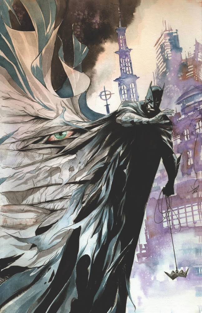 Detective Comics #1094: Hush variant cover by Dustin Nguyen