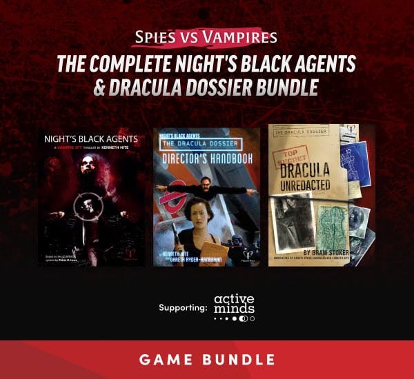 Complete Night's Black Agents & Dracula Dossier Humble Bundle