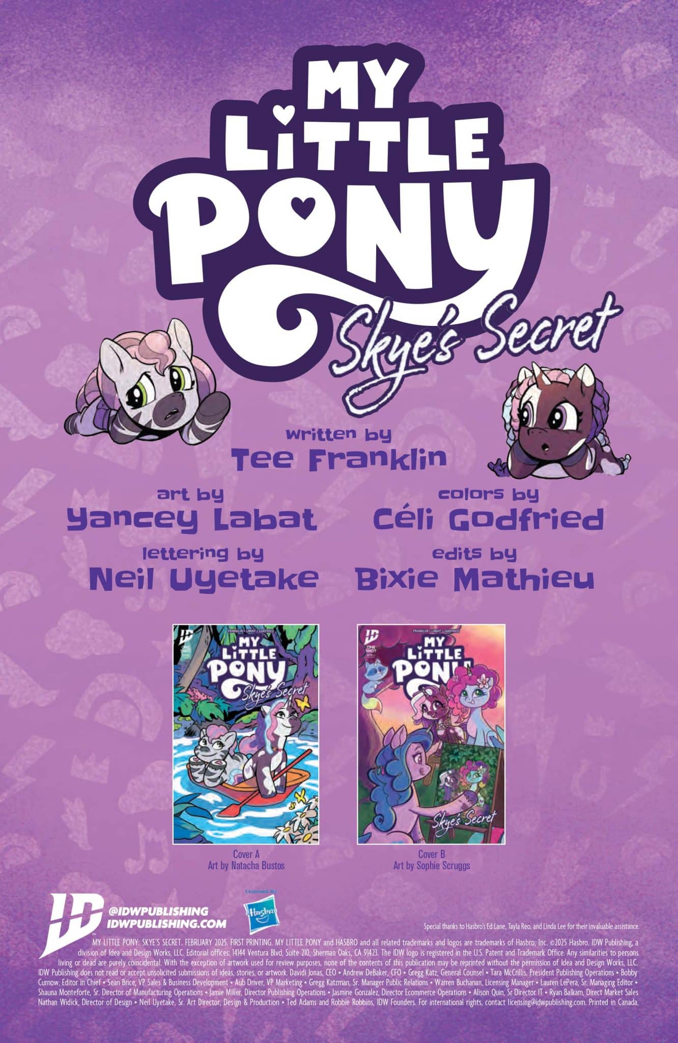 My Little Pony: Skyes Secret #1