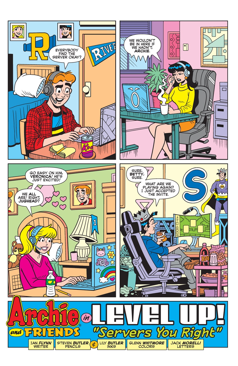 Archie Graphics Preview: Archie & Friends Level Up! - Graphic Policy