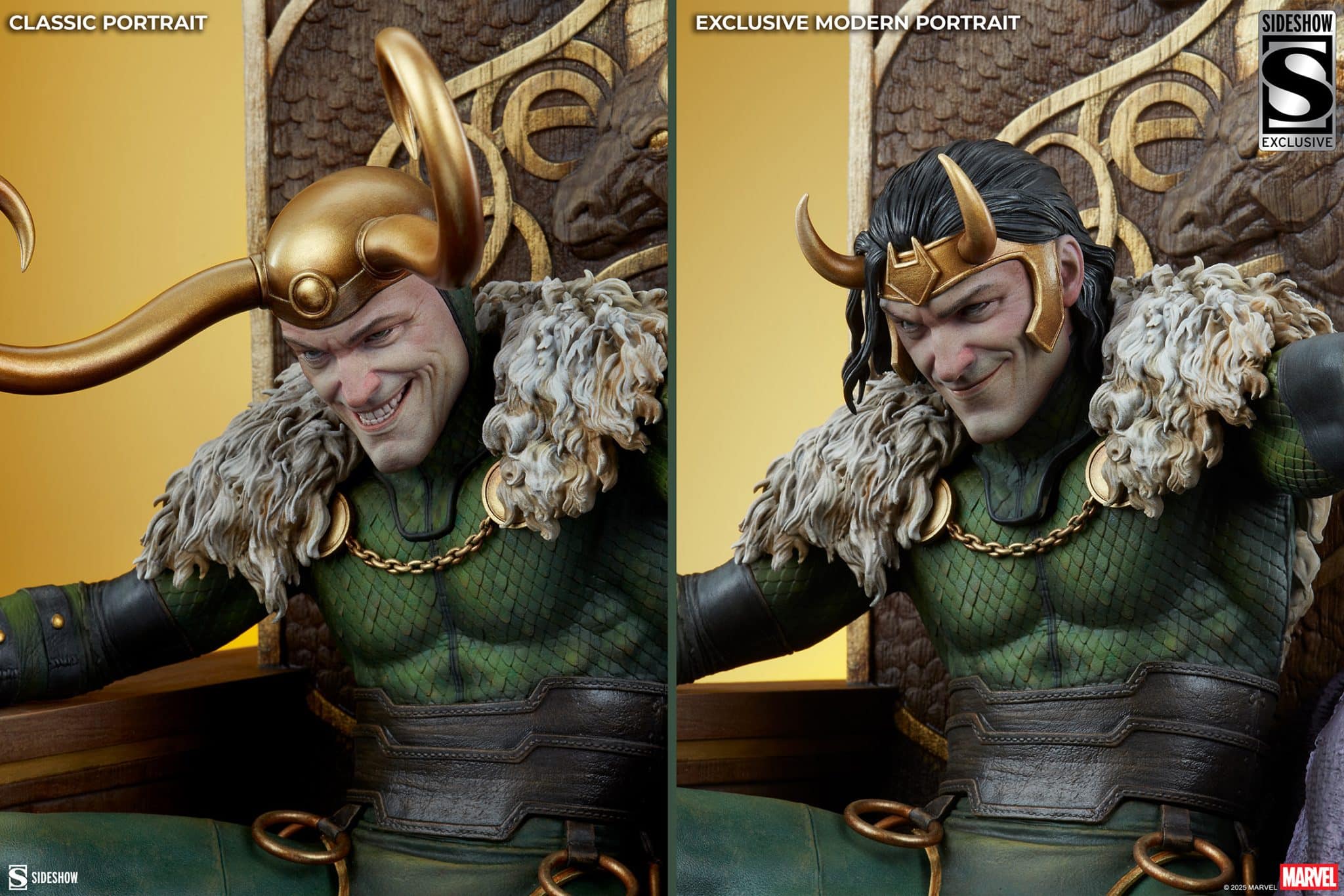 Loki Rumes Loki rules in Sideshow's new Premium Format Figure - Graphic Policy