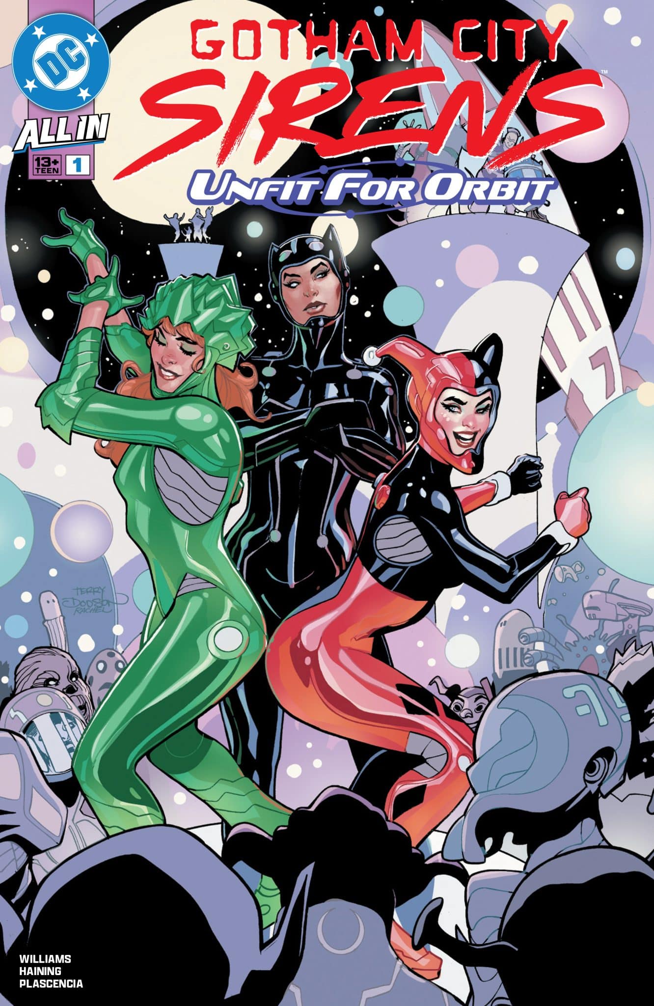 Gotham City Sirens: Unfit for Orbit #1