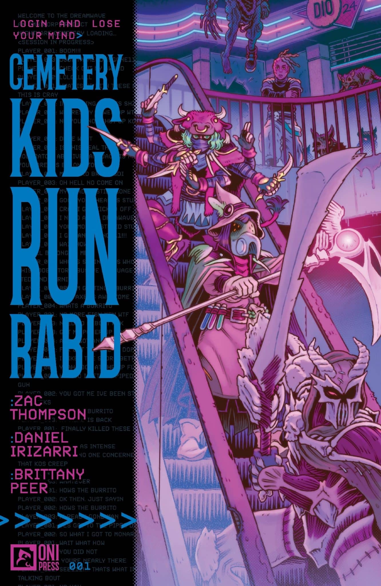 Cemetery Kids Run Rabid #1