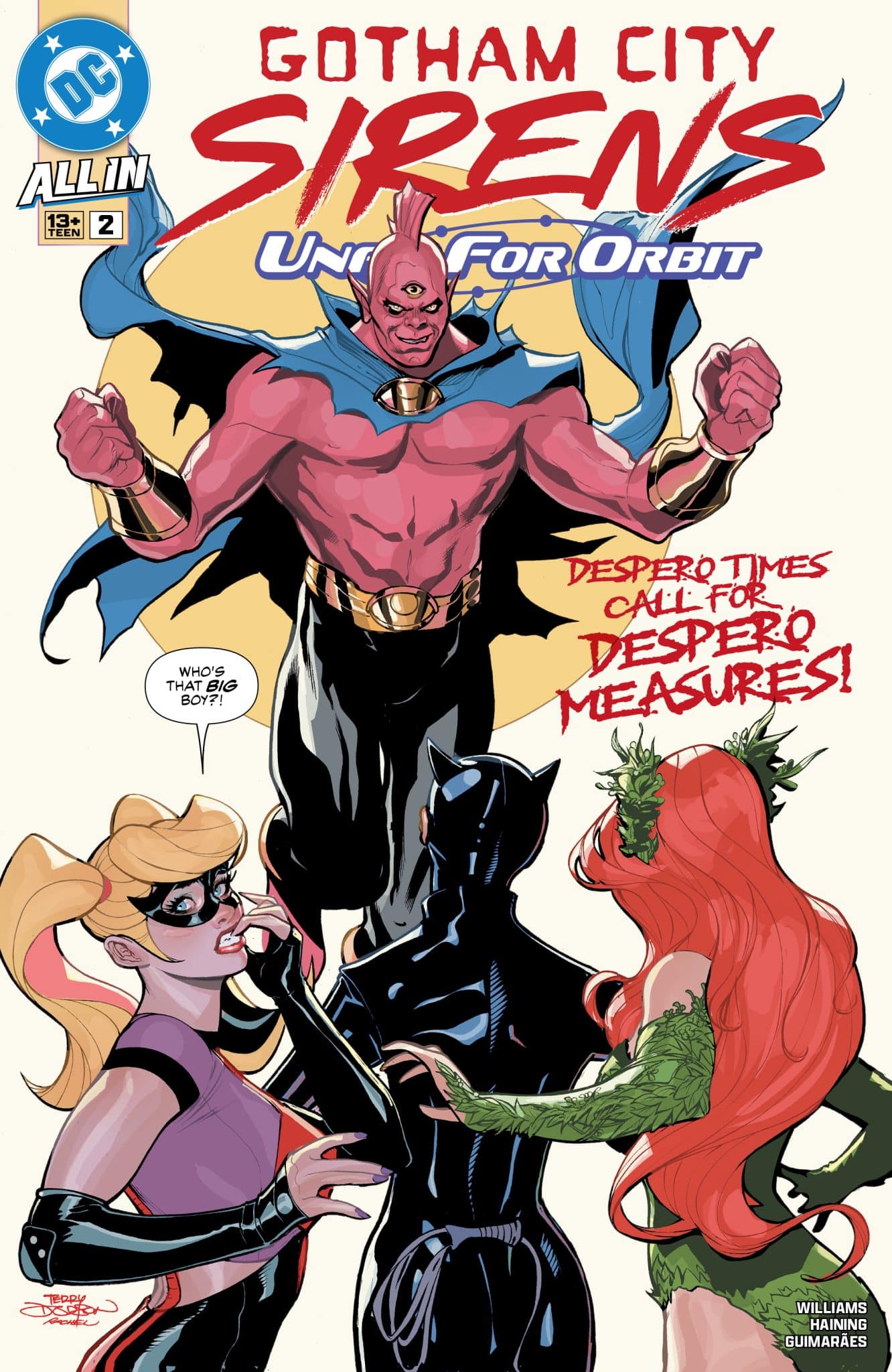 Gotham City Sirens: Unfit for Orbit #2 (of 5)
