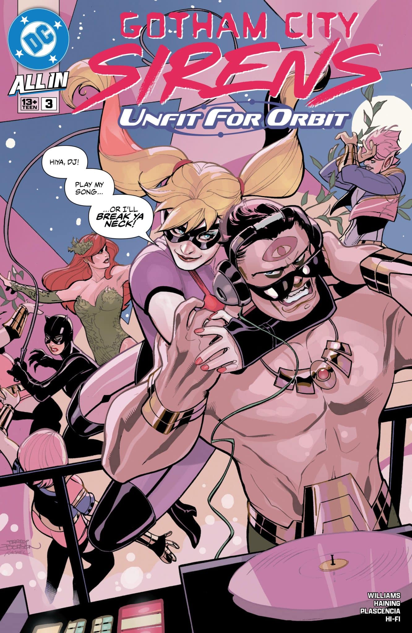 Gotham City Sirens: Unfit for Orbit #3 (of 5)