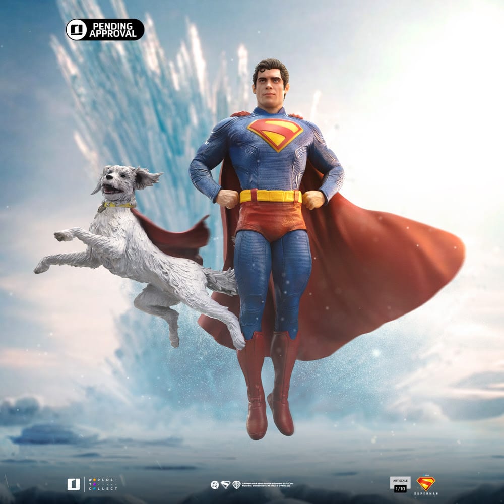 Superman & Krypto 1/10 Scale Statue