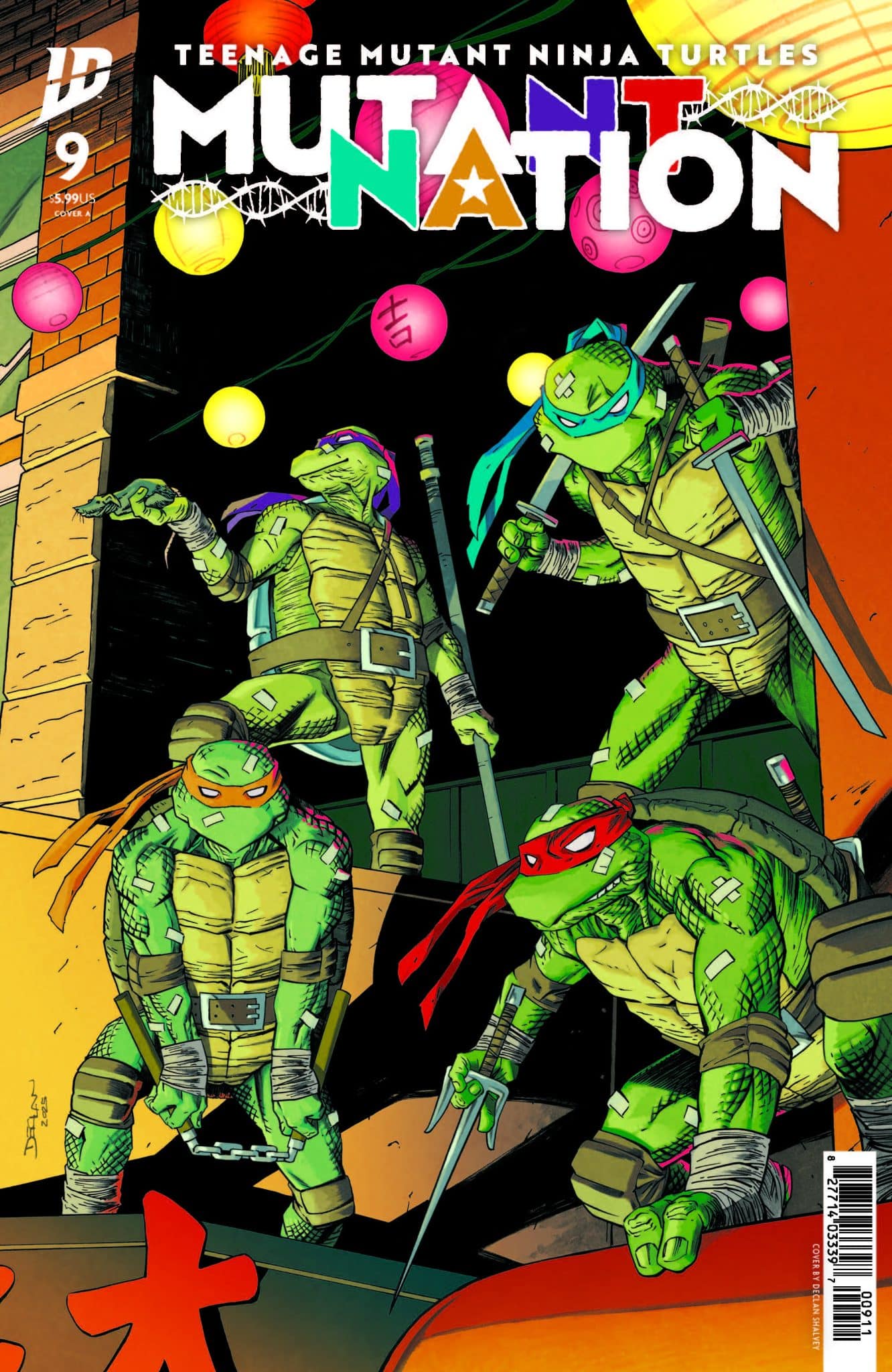 Teenage Mutant Ninja Turtles: Mutant Nation #9