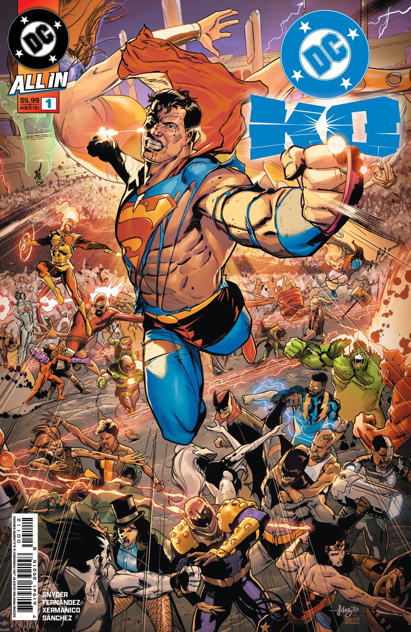 DC K.O. #1 Returns to Press for a Knockout Second Printing
