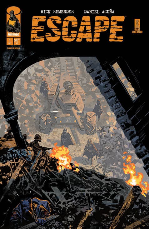 Escape #1, third printing