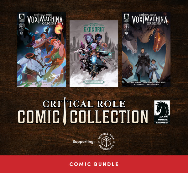 Critical Role Comic Collection Humble Bundle