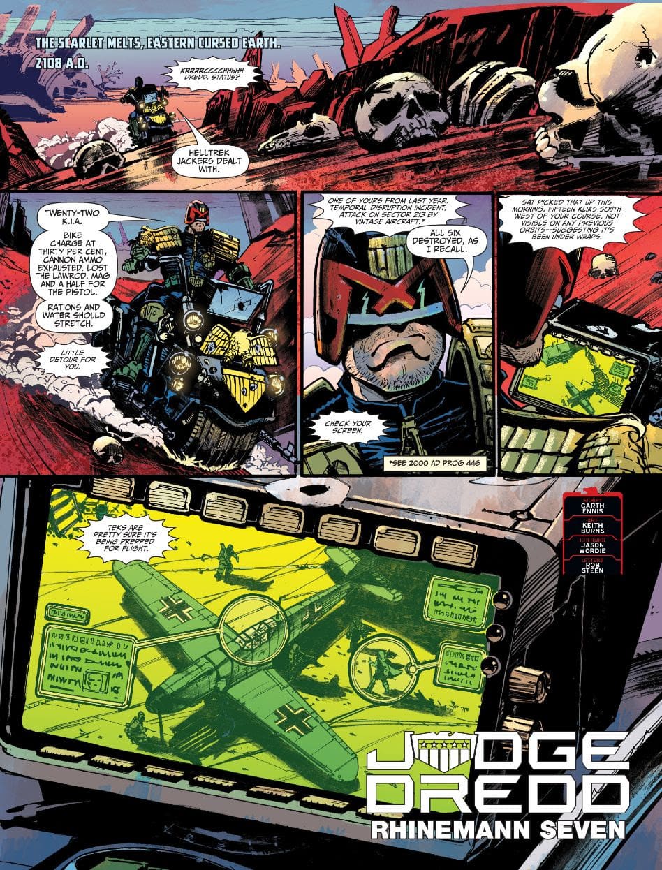 Preview: Judge Dredd Megazine 486 - Graphic Policy