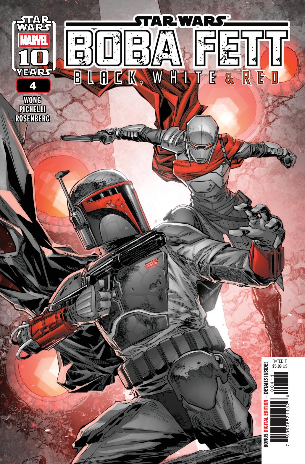 Star Wars: Boba Fett – Black, White & Red #4